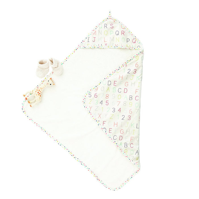 Alphabet Hooded Towel