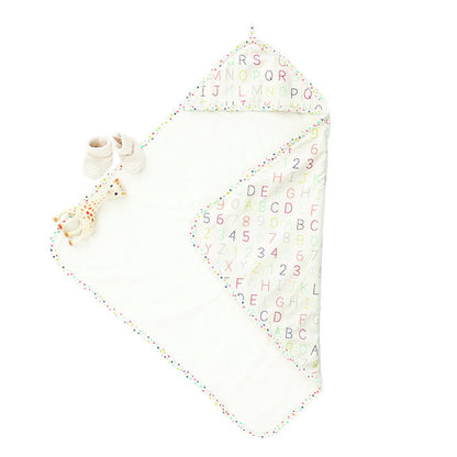 Alphabet Hooded Towel