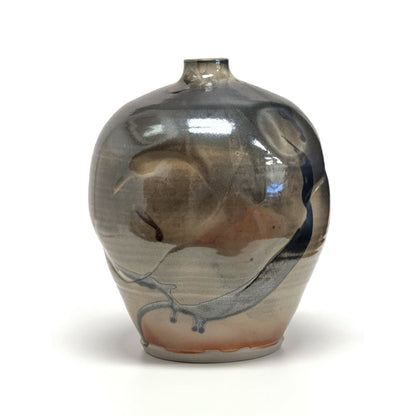 Andy Iventosch Medium Round Stoneware Vases