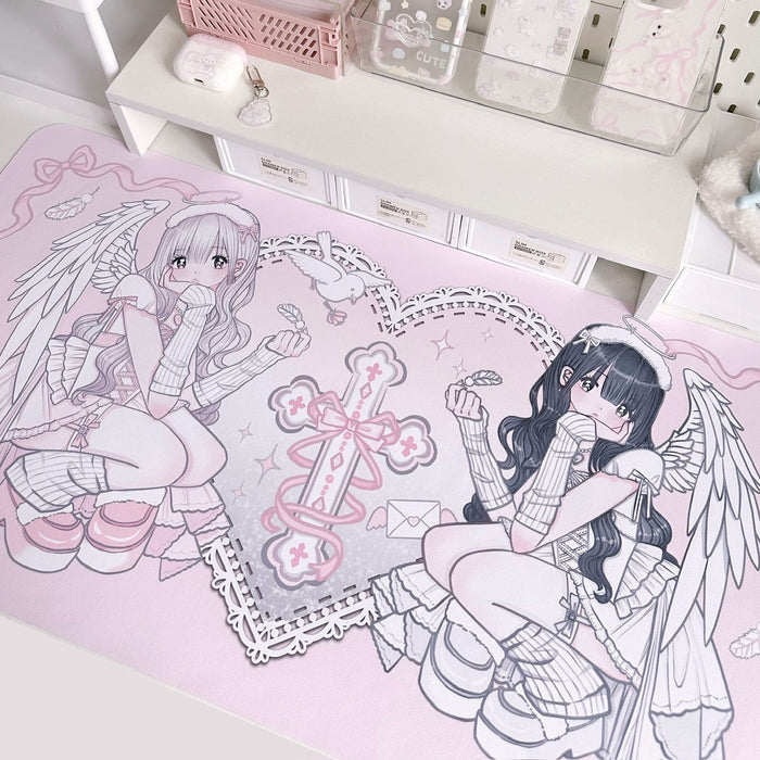 Angel Girl Mouse Pad
