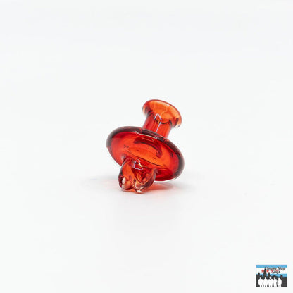 Handcrafted Fumed Glass Caps: Augy Glass Spinner Caps, Unique Fumed Glass Designs, Enhances Airflow, Vapor Production, Durable, Heat-Resistant, Compatible with a Variety of Banger Setups, Aesthetic Addition to Any Collection.
