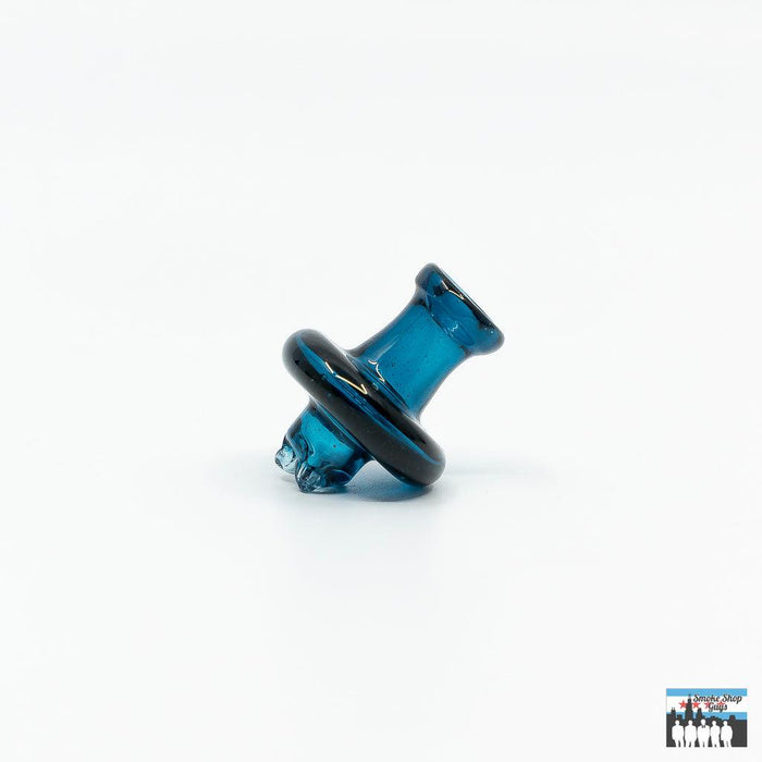 Enhanced Airflow Fumed Caps: Augy Glass Spinner Caps, Handcrafted, Unique Fumed Glass Designs, Enhances Airflow, Vapor Production, Durable, Heat-Resistant, Compatible with a Variety of Banger Setups, Aesthetic Addition to Any Collection.