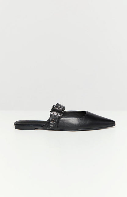 Billini Halsy Black Mules