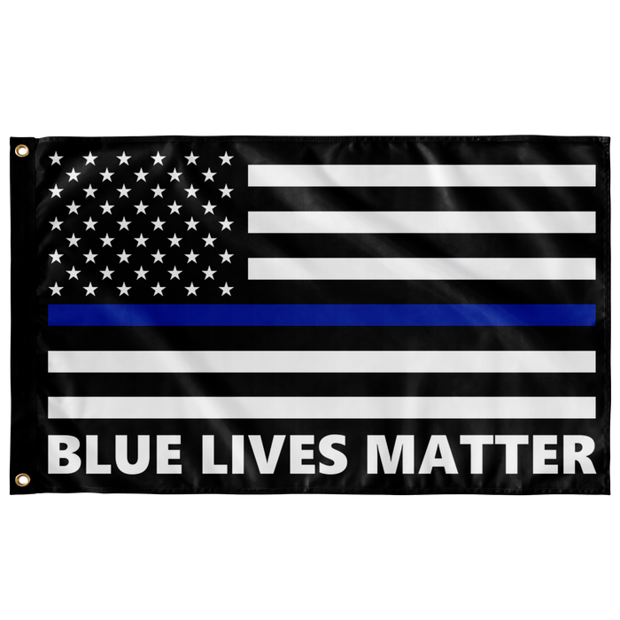 Blue Lives Matter Flag