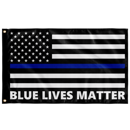 Blue Lives Matter Flag