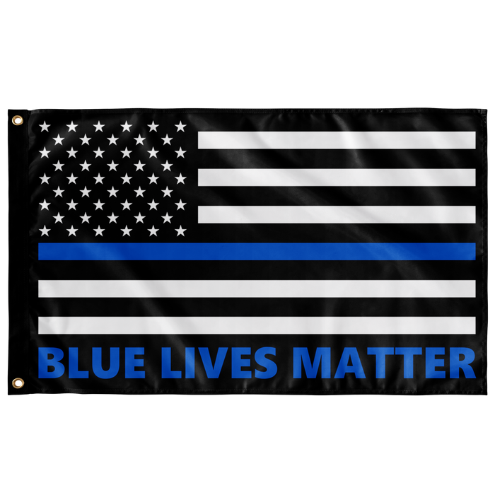 Blue Lives Matter Flag