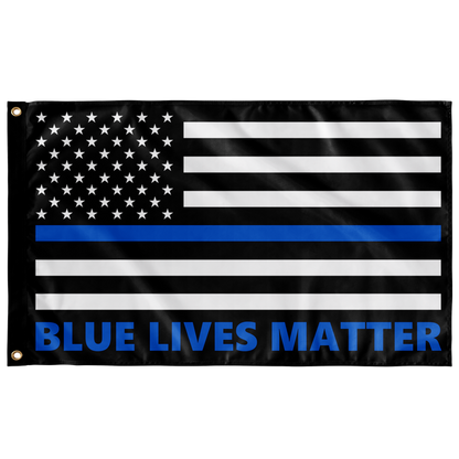 Blue Lives Matter Flag