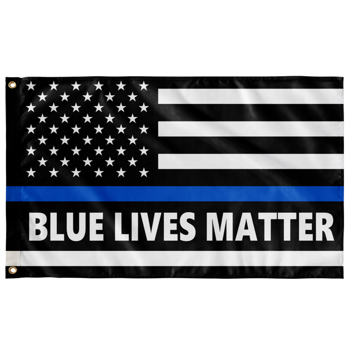 Blue Lives Matter Flag