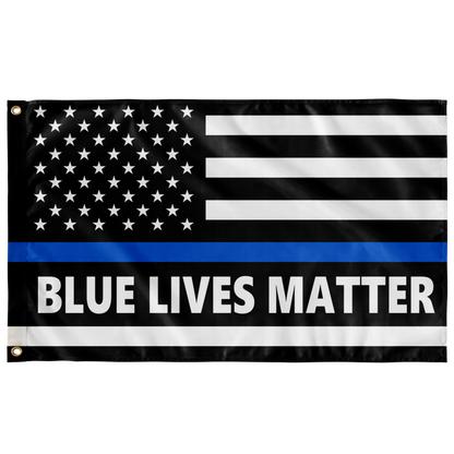 Blue Lives Matter Flag