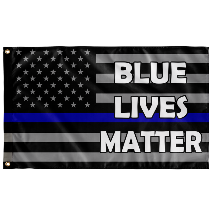 Blue Lives Matter Flag