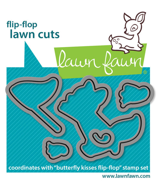 butterfly kisses flip-flop lawn cuts