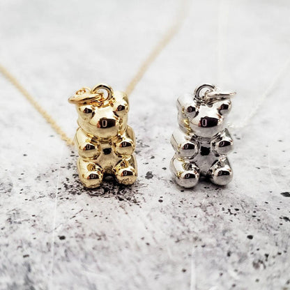 Candy Bear Necklace Salt and Sparkle
