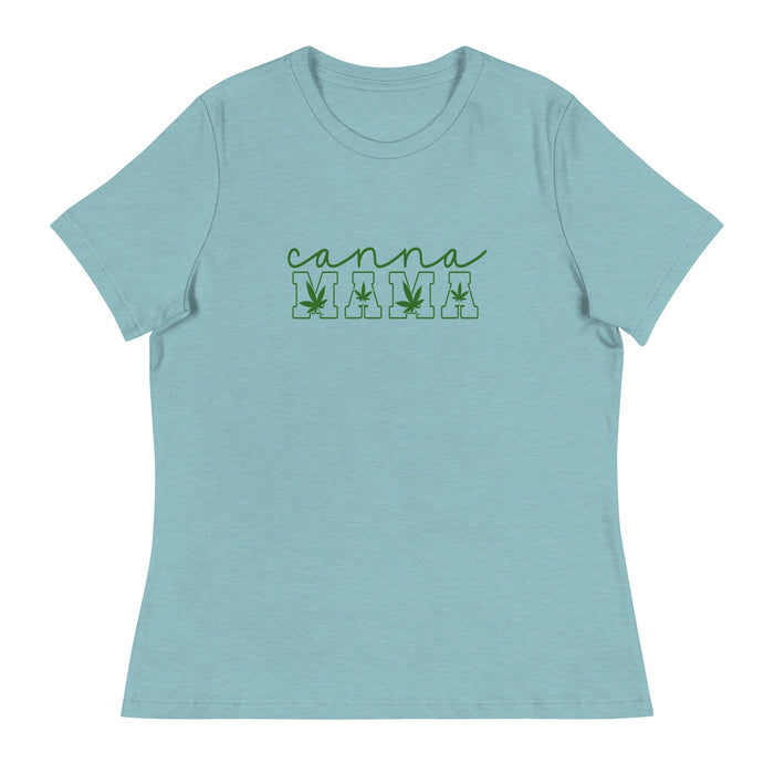 Cannamama 420 Relaxed Tee Shirt Salt and Sparkle