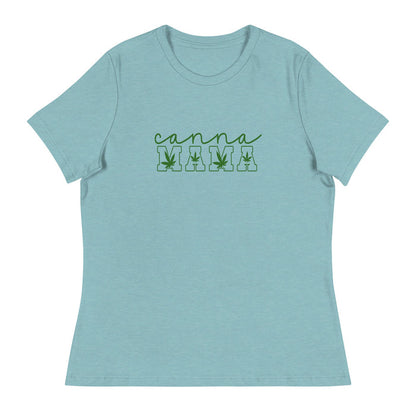 Cannamama 420 Relaxed Tee Shirt Salt and Sparkle