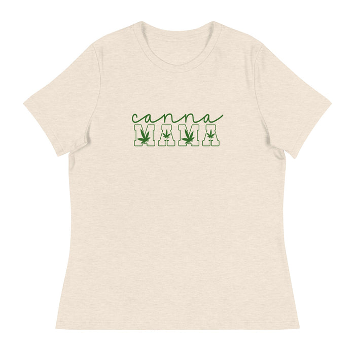 Cannamama 420 Relaxed Tee Shirt Salt and Sparkle