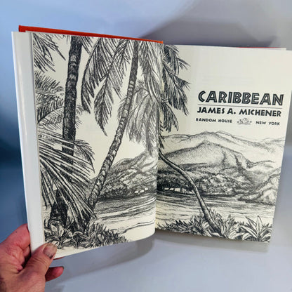 Caribbean James A. Michener 1989 Hardcover First Edition