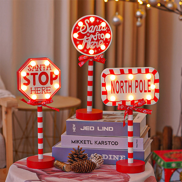 Christmas Signpost Decorative Light