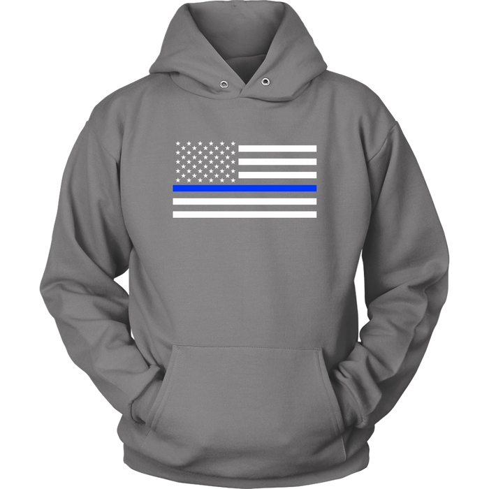 Classic Thin Blue Line Flag - Shirts + Hoodies