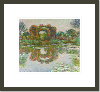 Claude Monet "Flowering Arches, Giverny" Made-to-Order Print