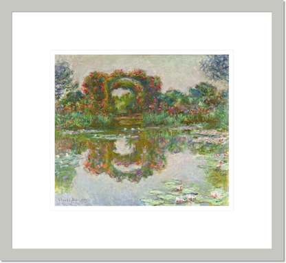 Claude Monet "Flowering Arches, Giverny" Made-to-Order Print