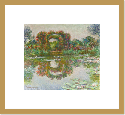 Claude Monet "Flowering Arches, Giverny" Made-to-Order Print