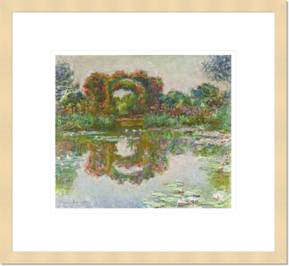 Claude Monet "Flowering Arches, Giverny" Made-to-Order Print