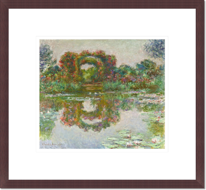 Claude Monet "Flowering Arches, Giverny" Made-to-Order Print