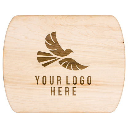 CMM Branded - Cutting Board - Oval - A1-1
