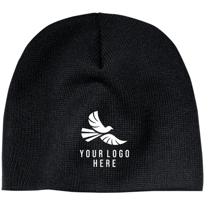 CMM Branded - Embroidered 100% Acrylic Beanie - A1-1