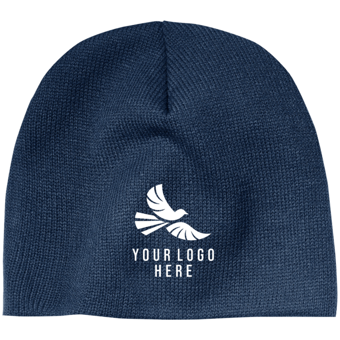 CMM Branded - Embroidered 100% Acrylic Beanie - A1-1