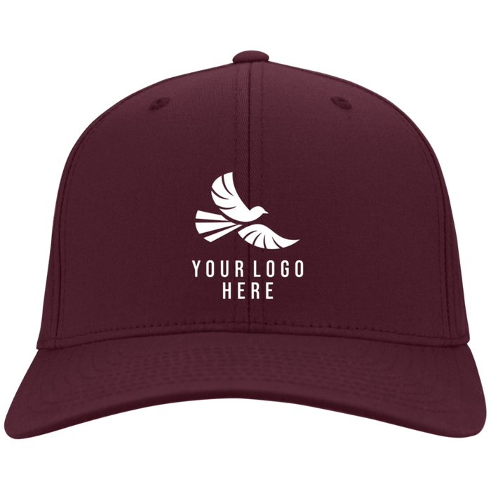 CMM Branded - Embroidered Flex Fit Twill Baseball Cap - A1-1