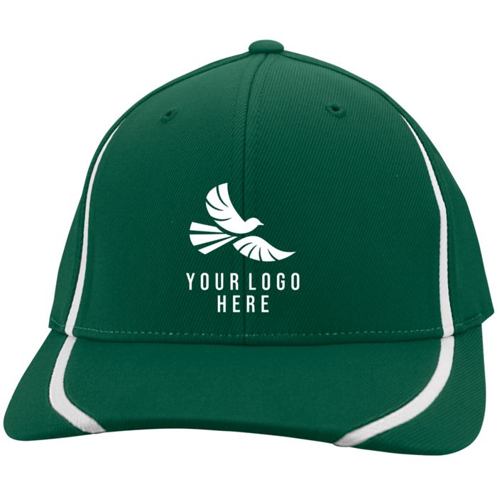 CMM Branded - Embroidered Flexfit Colorblock Cap - A1-1