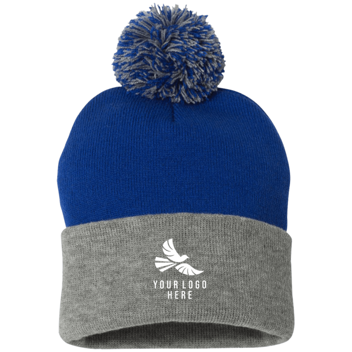 Royal/Heather Grey / One Size