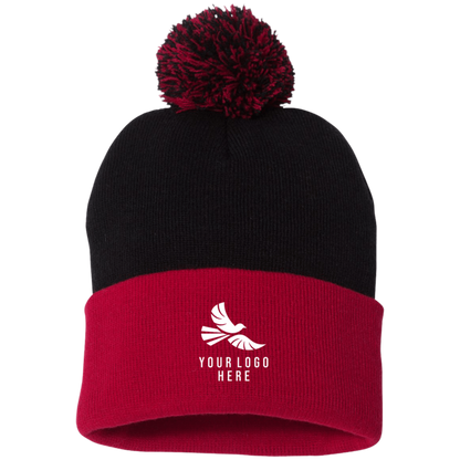 CMM Branded - SP15 Embroidered Pom Pom Knit Cap - 1