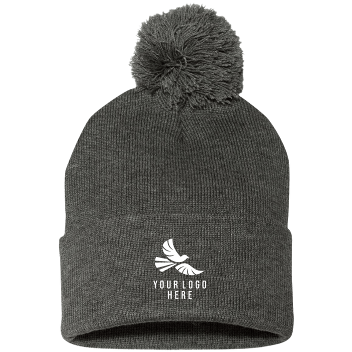 CMM Branded - SP15 Embroidered Pom Pom Knit Cap - 1
