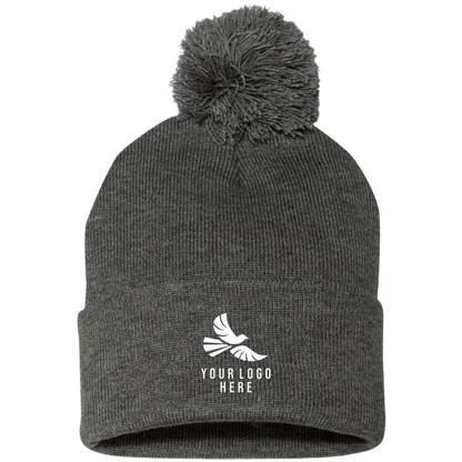 CMM Branded - SP15 Embroidered Pom Pom Knit Cap - 1