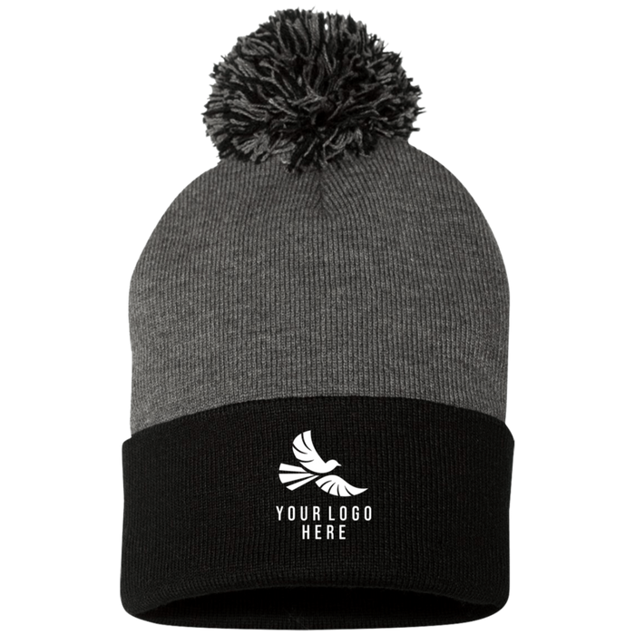 CMM Branded - SP15 Embroidered Pom Pom Knit Cap - 1