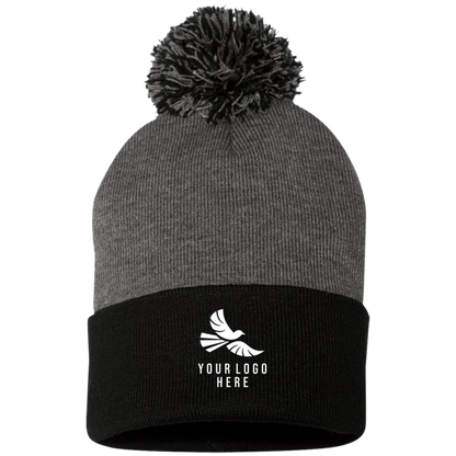 CMM Branded - SP15 Embroidered Pom Pom Knit Cap - 1