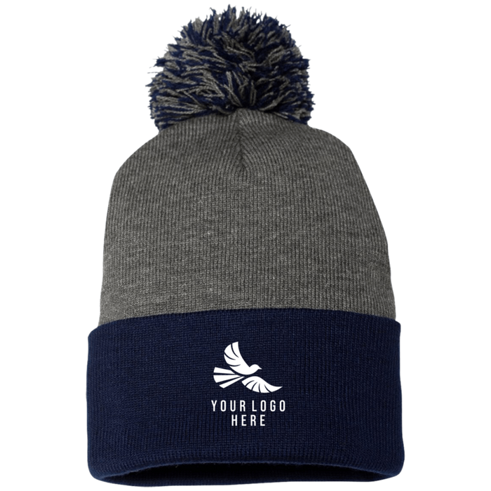 CMM Branded - SP15 Embroidered Pom Pom Knit Cap - 1