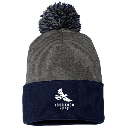 CMM Branded - SP15 Embroidered Pom Pom Knit Cap - 1