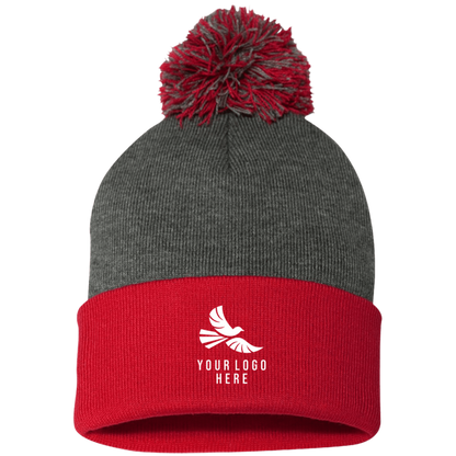 CMM Branded - SP15 Embroidered Pom Pom Knit Cap - 1