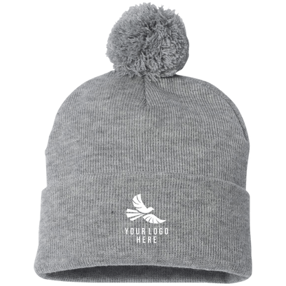 CMM Branded - SP15 Embroidered Pom Pom Knit Cap - 1