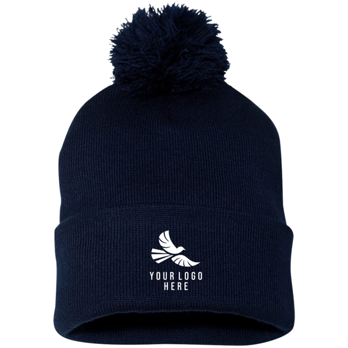 CMM Branded - SP15 Embroidered Pom Pom Knit Cap - 1