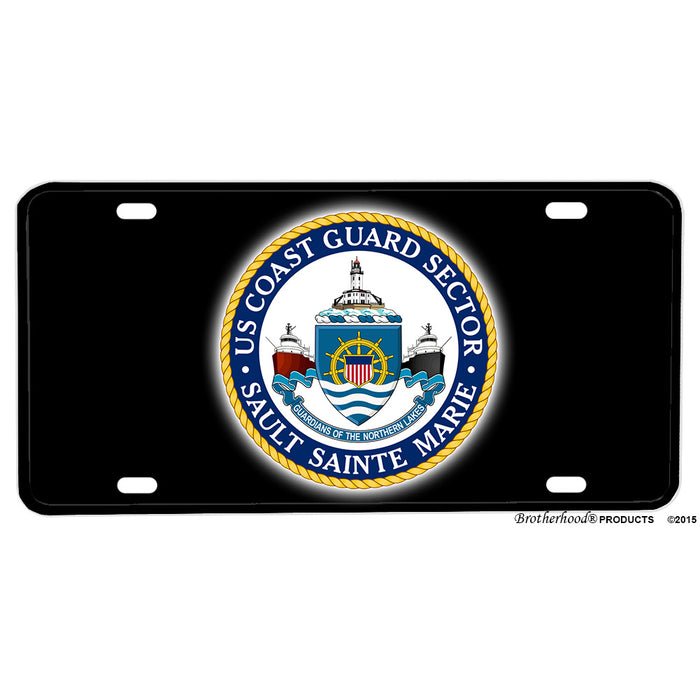 Coast Guard Sector Sault Sainte Marie License Plate