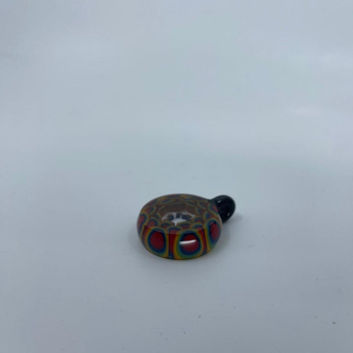 Crowman Crother Dotstack Pendants: Assorted Colors, Handcrafted Art, Glass Pendants, Dotstack Design, Collectible Art