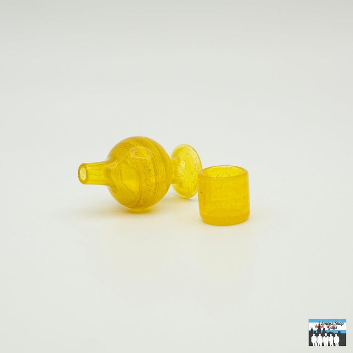 Versatile Rig Compatible Combo: Curse Glass, Bubble Cap & Insert, Ensures Better Vapor Production, Improved Airflow and Heat Retention, Handcrafted with Precision, Compatible with a Variety of Rigs and Bangers, Versatile Use, Enhance Your Setup, Premium-Quality Glass