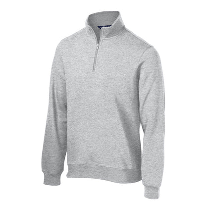 Custom Logo: 1/4-Zip Fleece Pullover (Men) - Various Colors