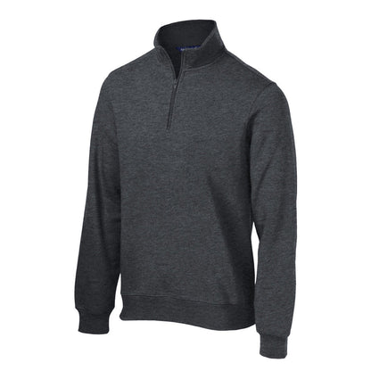 Custom Logo: 1/4-Zip Fleece Pullover (Men) - Various Colors