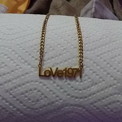 Customized Necklace - Version 12