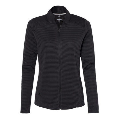 Customized Adidas Textured Full-Zip Jacket - Ladies' - Various Colors